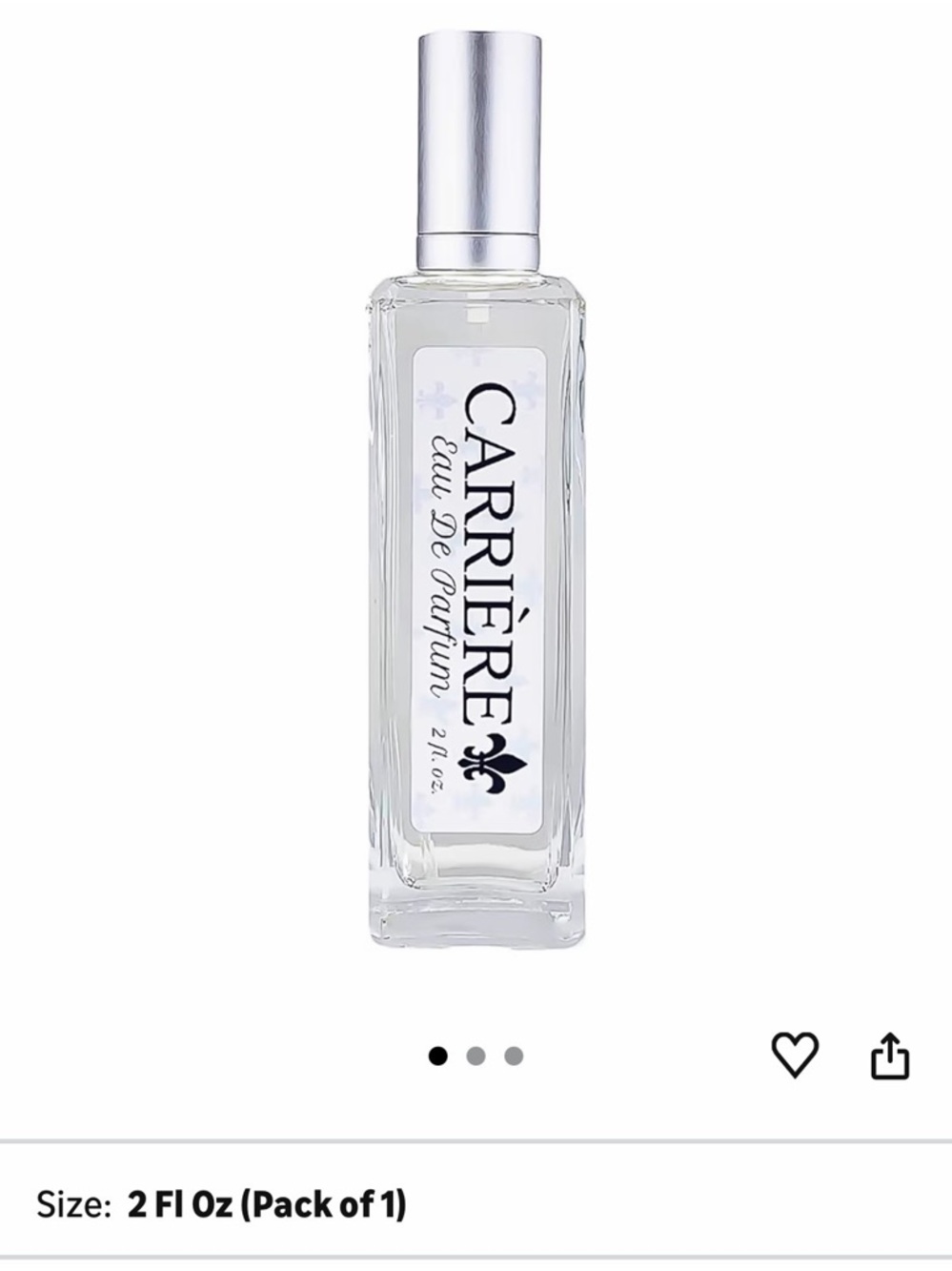 Eau de Parfum 2 fl oz - Clear Bottle